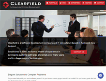 Tablet Screenshot of clearfield.com